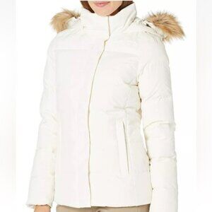 Women's White Puffer Jacket